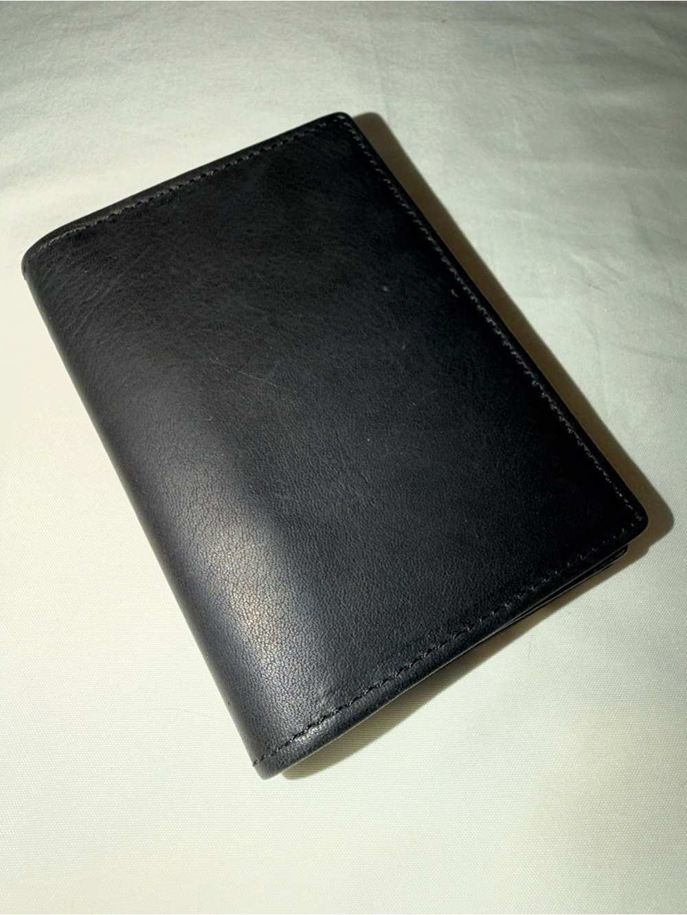 Wilsons Leather Black Leather Card & Key Holder